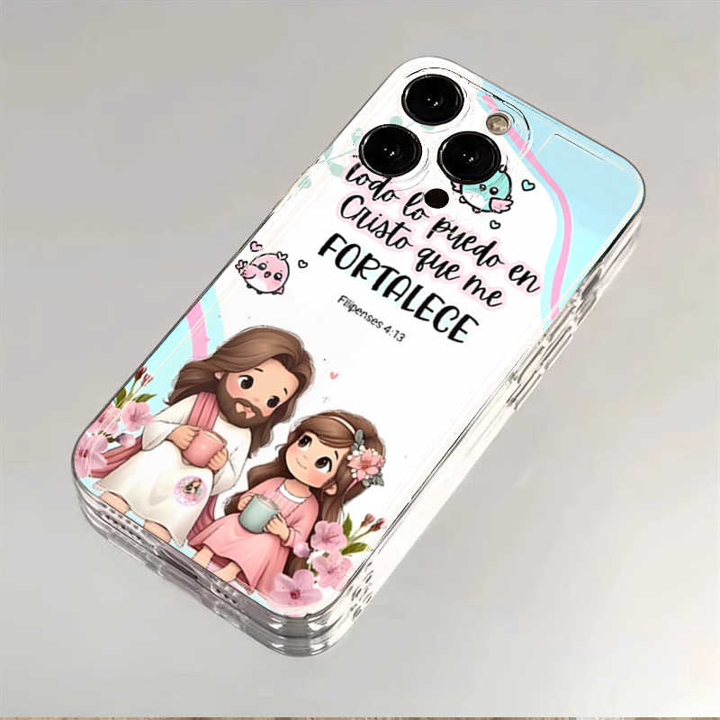 만화 예수와 나 성경 구절 프린트 샤오미 레드미 노트  - Xiaomi Redmi Note 13 리뷰 및 가격