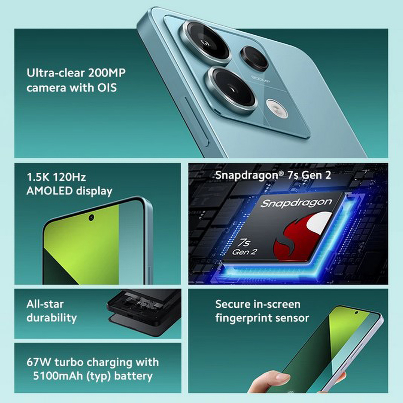글로벌 펌웨어 샤오미 레드미 노트 13 프로 5G 스마 - Xiaomi Redmi Note 13 리뷰 및 가격